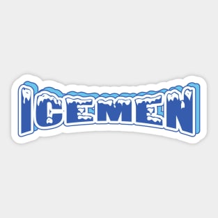 Icemen Hockey Logo Sticker